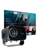 Projetor Portátil HD 720p Nativo para Cinema em Casa